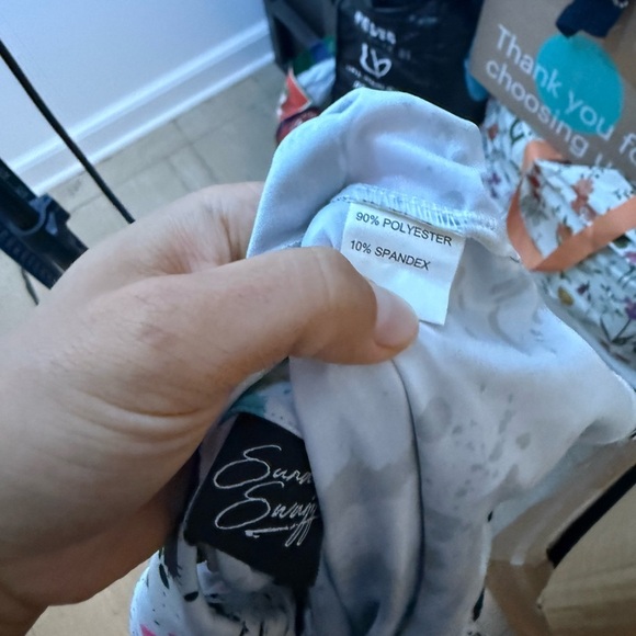 Sunday Swagger Neon Paint Splatter Golf Polo - Picture 3 of 4